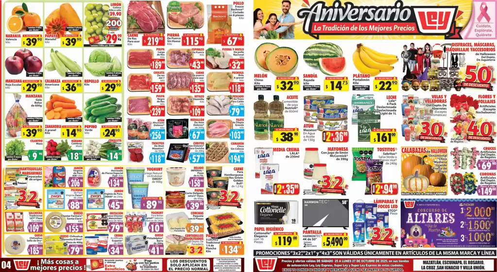 Catálogo Casa Ley en La Paz | Gangas y ofertas actuales | 2025-10-27T00:00:00.000Z - 2025-10-27T00:00:00.000Z