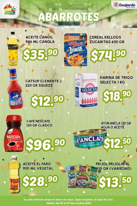 Catálogo Guajardo en Valle de Bravo | Ofertas y gangas exclusivas | 2025-10-27T00:00:00.000Z - 2025-10-27T00:00:00.000Z