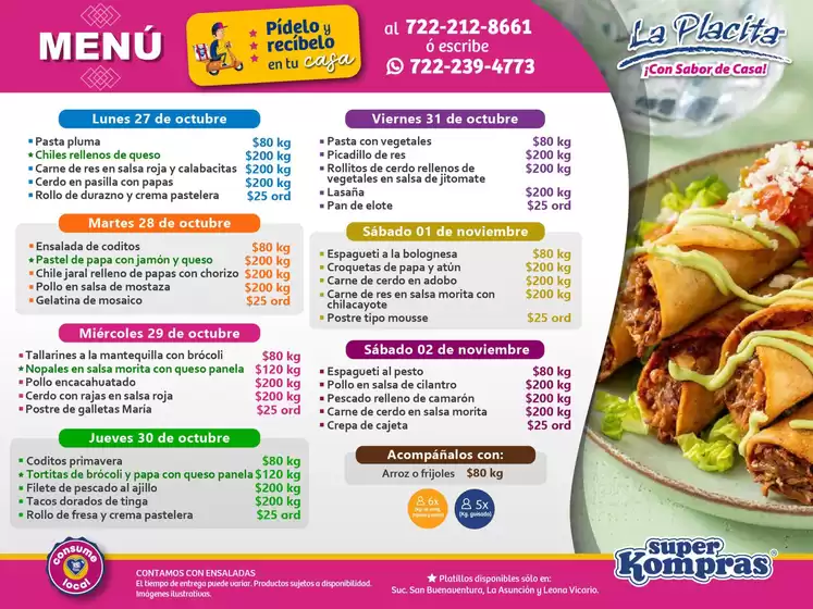 Catálogo Super kompras en Tláhuac | Ofertas Super Kompras | 2025-10-27T00:00:00.000Z - 2025-11-02T00:00:00.000Z