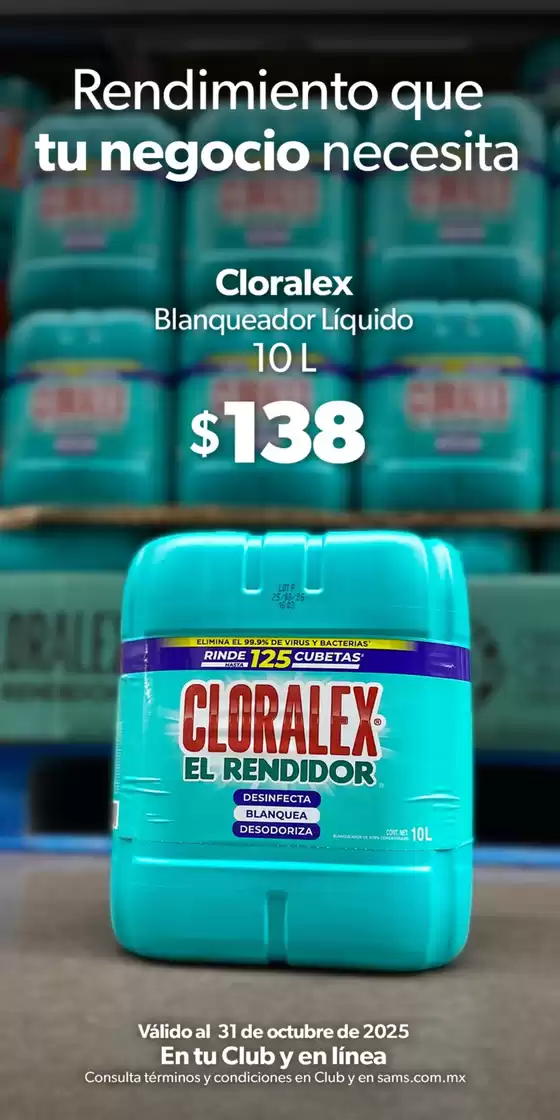 Catálogo Sam's Club | Nuestras mejores ofertas para ti | 2025-10-27T00:00:00.000Z - 2025-10-31T00:00:00.000Z