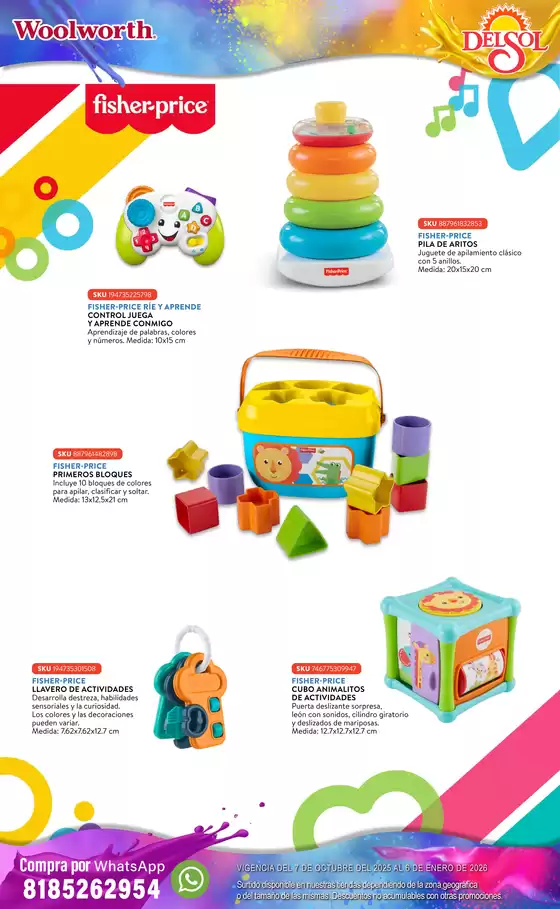 Llegó el Castillo del Juguete a Tiendas Del Sol y Woolworth