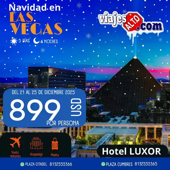 Catálogo Viajes Alto en San Luis Potosí | Ofertas y promociones actuales | 2025-10-28T00:00:00.000Z - 2025-12-25T00:00:00.000Z