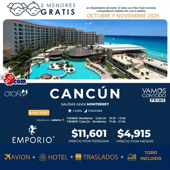 Ofertas y promociones actuales