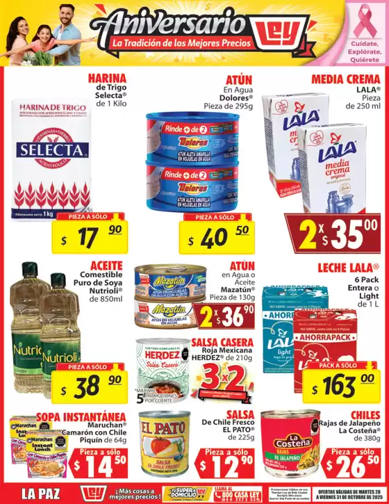 Ofertas principales para todos los clientes