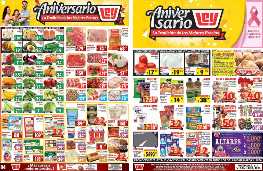 Catálogo Casa Ley | Ofertas para cazadores de gangas | 2025-10-28T00:00:00.000Z - 2025-10-30T00:00:00.000Z