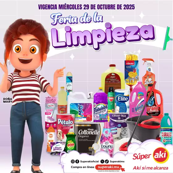 Catálogo Aki Gran Mayoreo | Feria limpieza | 2025-10-29T00:00:00.000Z - 2025-10-29T00:00:00.000Z