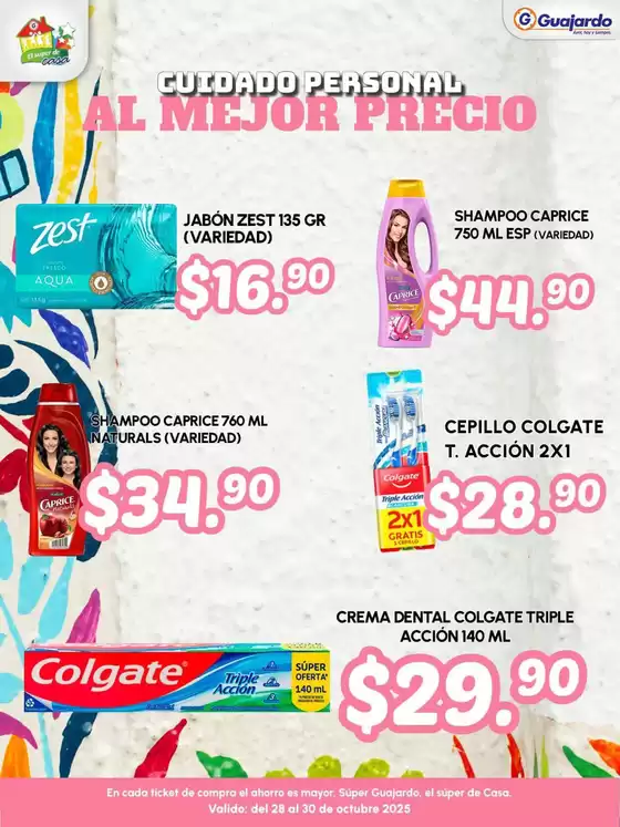Catálogo Guajardo | Ofertas principales para todos los cazadores de gangas | 2025-10-29T00:00:00.000Z - 2025-10-30T00:00:00.000Z