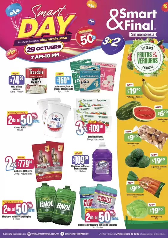 Catálogo Smart & Final en Juriquilla | Ofertas Smart & Final | 2025-10-29T00:00:00.000Z - 2025-10-29T00:00:00.000Z