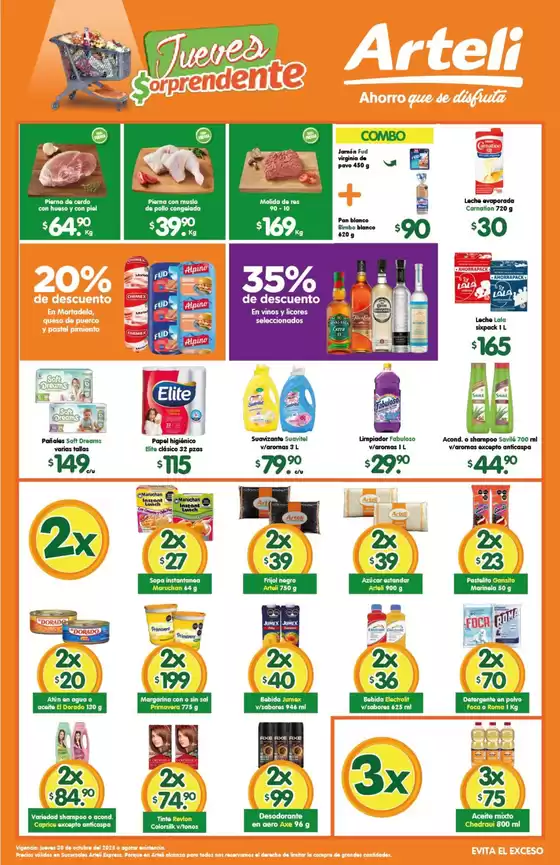 Catálogo Arteli en Cuauhtémoc (CDMX) | Ofertas Arteli | 2025-10-30T00:00:00.000Z - 2025-10-30T00:00:00.000Z