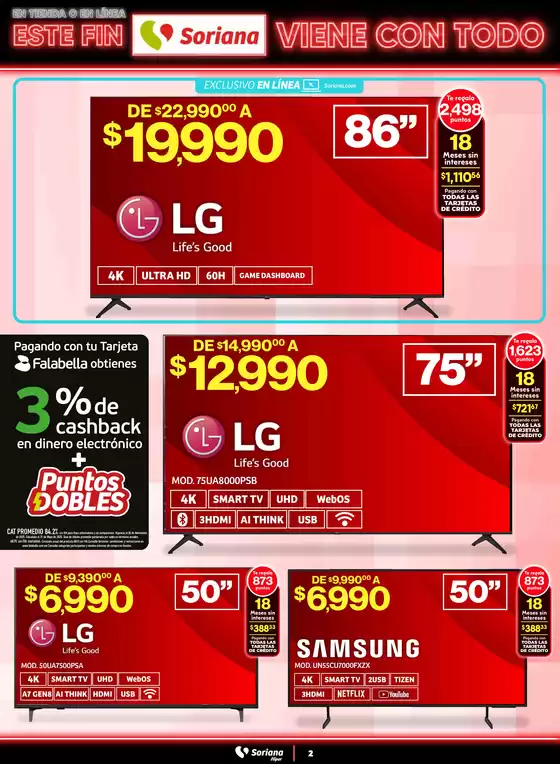 Este fin Soriana viene con todo Híper Nacional