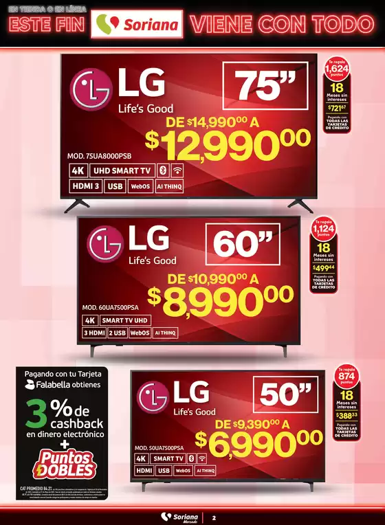 Este fin Soriana viene con todo Mercado Nacional