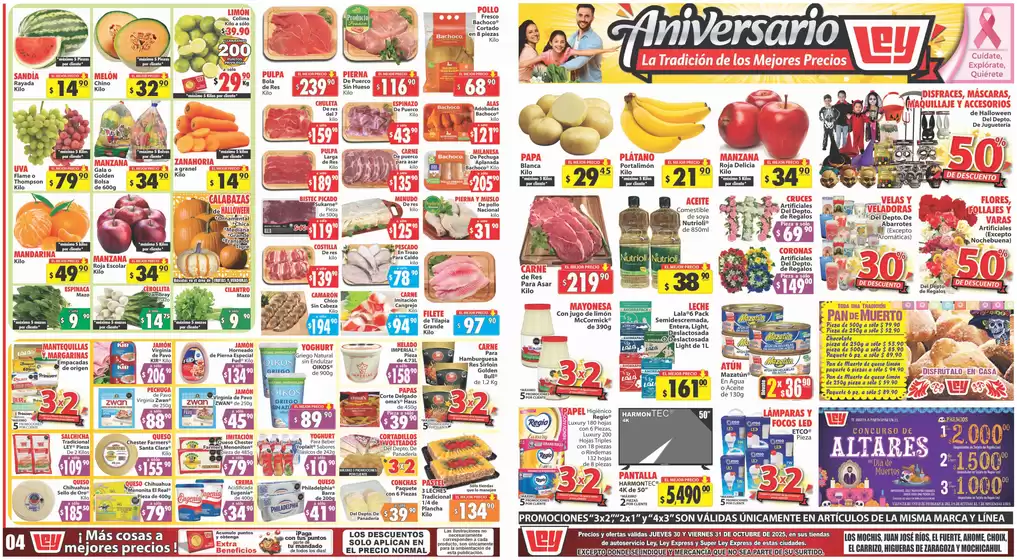 Catálogo Casa Ley | Ofertas principales para ahorradores | 2025-10-30T00:00:00.000Z - 2025-10-31T00:00:00.000Z