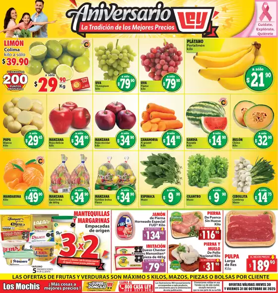 Catálogo Casa Ley | Ofertas principales para todos los cazadores de gangas | 2025-10-30T00:00:00.000Z - 2025-10-31T00:00:00.000Z