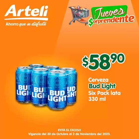 Catálogo Arteli en Zaragoza (Veracruz) | Ofertas Arteli | 2025-10-30T00:00:00.000Z - 2025-11-02T00:00:00.000Z