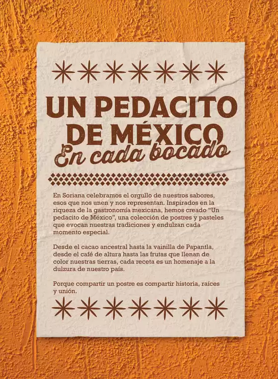 Dulces momentos Un pedacito de México Híper Nacional