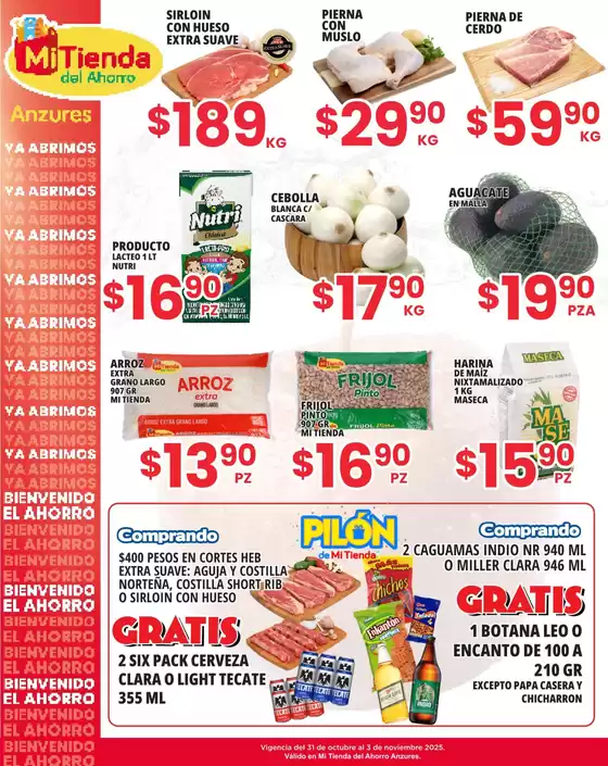 Catálogo Mi Tienda del Ahorro en Zaragoza (Veracruz) | Gangas y ofertas actuales | 2025-10-31T00:00:00.000Z - 2025-11-03T00:00:00.000Z