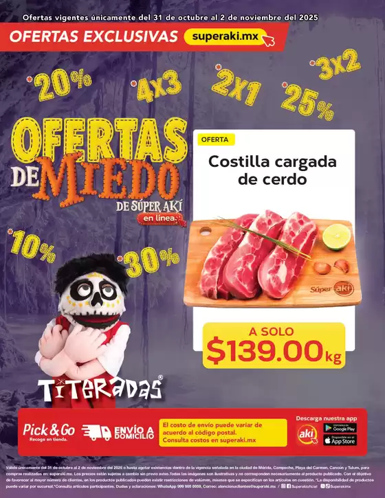Catálogo Aki Gran Mayoreo en Zaragoza (Veracruz) | Ofertas Exclusivas | 2025-10-31T00:00:00.000Z - 2025-11-02T00:00:00.000Z
