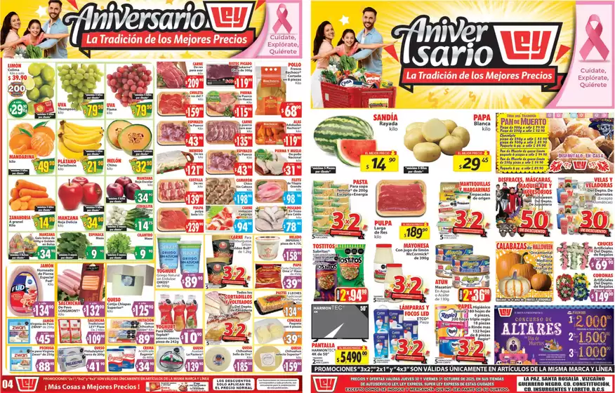 Catálogo Casa Ley en San José de los Olvera | Ofertas Autoservicio Casa Ley | 2025-10-30T00:00:00.000Z - 2025-10-31T00:00:00.000Z