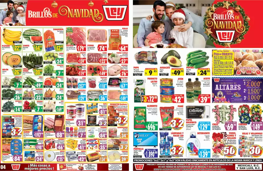 Catálogo Casa Ley en Ixtapaluca | Ofertas exclusivas para nuestros clientes | 2025-10-31T00:00:00.000Z - 2025-11-03T00:00:00.000Z