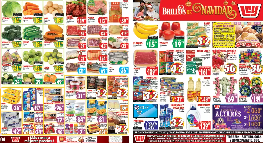 Catálogo Casa Ley en Ixtapaluca | Ofertas y gangas exclusivas | 2025-10-31T00:00:00.000Z - 2025-11-03T00:00:00.000Z