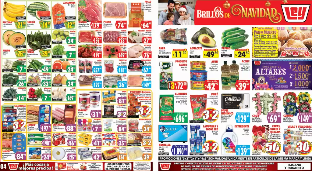 Catálogo Casa Ley en Gustavo A Madero | Nuestras mejores gangas | 2025-10-31T00:00:00.000Z - 2025-11-03T00:00:00.000Z