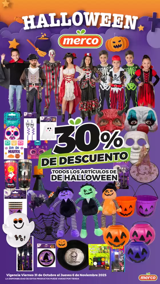 Catálogo Merco | Mercancías Generales 31 de Octubre al 6 de Noviembre | 2025-10-31T00:00:00.000Z - 2025-11-06T00:00:00.000Z