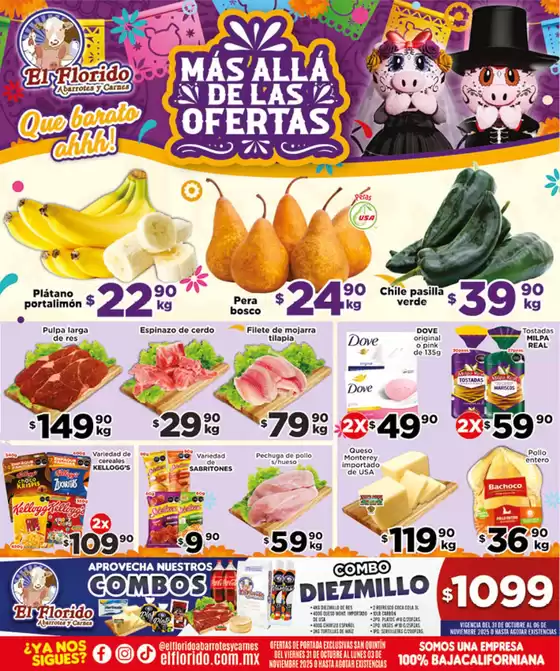 Catálogo El Florido en Tijuana | Gran variedad de ofertas | 2025-10-31T00:00:00.000Z - 2025-11-05T00:00:00.000Z