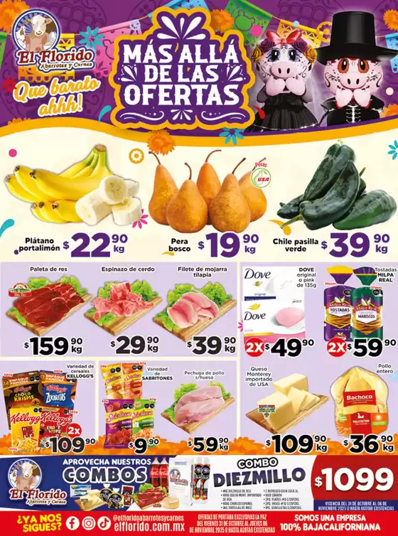 Catálogo El Florido en Chihuahua | Nuestras mejores gangas | 2023-10-31T00:00:00.000Z - 2025-11-06T00:00:00.000Z