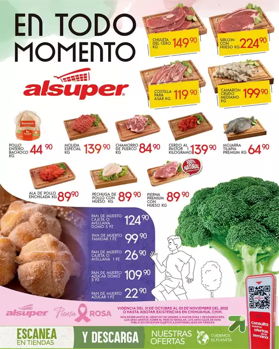 Catálogo Alsuper en Zacapoaxtla | Alsuper CHIHUAHUA-CIUDAD | 2025-10-31T00:00:00.000Z - 2025-11-03T00:00:00.000Z