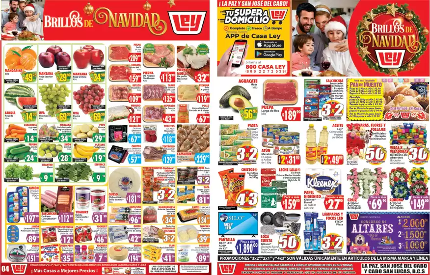 Catálogo Casa Ley en Bachoco | Ofertas Autoservicio Casa Ley | 2025-11-01T00:00:00.000Z - 2025-11-03T00:00:00.000Z