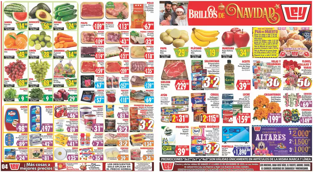 Catálogo Casa Ley en Bachoco | Gran variedad de ofertas | 2025-11-01T00:00:00.000Z - 2025-11-03T00:00:00.000Z