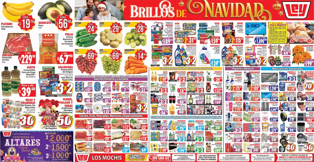 Catálogo Casa Ley en Ciudad Apodaca | Promociones actuales | 2025-11-01T00:00:00.000Z - 2025-11-03T00:00:00.000Z