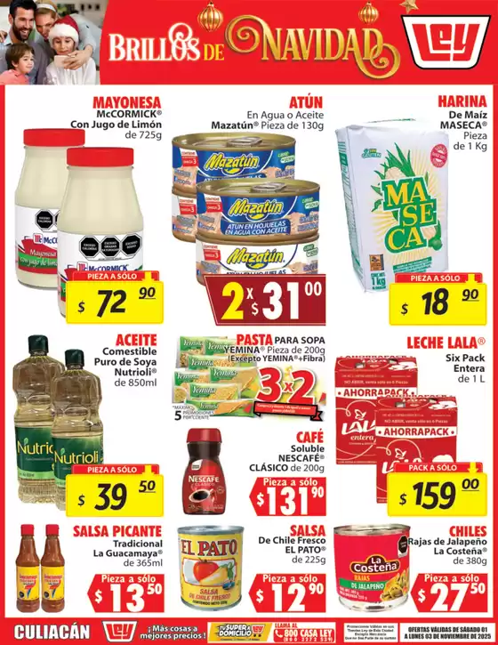 Catálogo Casa Ley en Bachoco | Descuentos y promociones | 2025-11-01T00:00:00.000Z - 2025-11-03T00:00:00.000Z