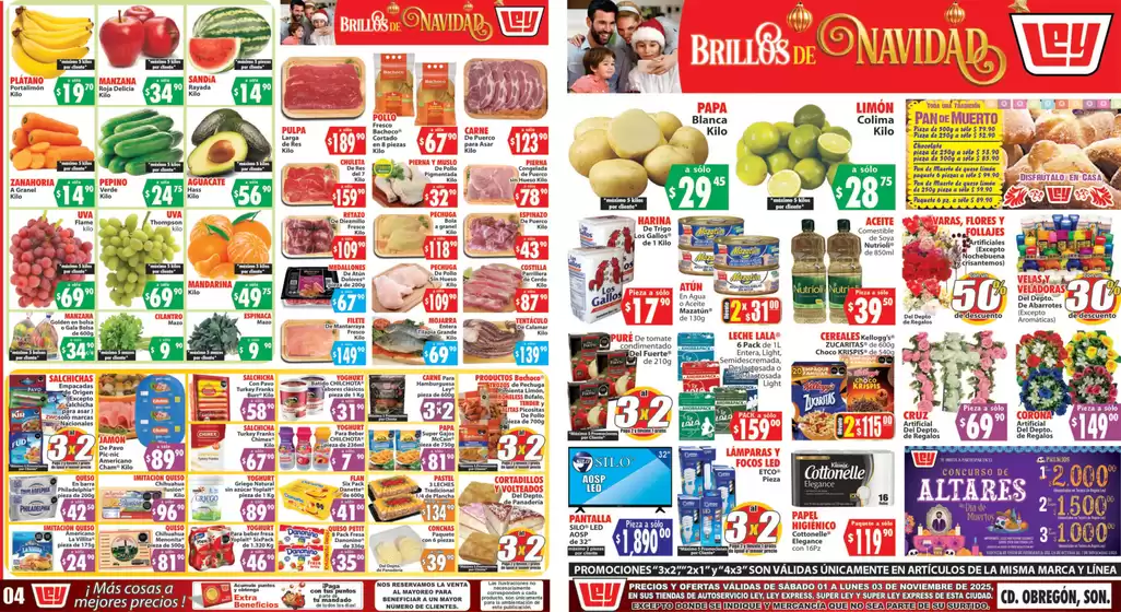 Catálogo Casa Ley en Saltillo | Ofertas especiales atractivas para todos | 2025-11-01T00:00:00.000Z - 2025-11-03T00:00:00.000Z