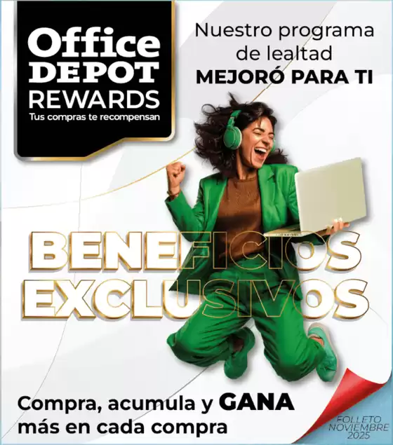 Catálogo Office Depot en Iguala de la Independencia | Folleto | 2025-11-03T00:00:00.000Z - 2025-11-30T00:00:00.000Z