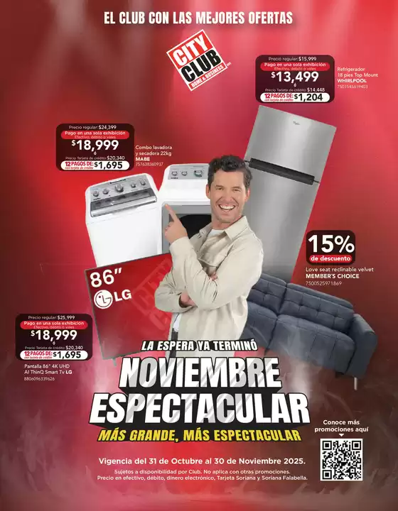 Catálogo City Club en La Ermita | Folleto | 2025-11-03T00:00:00.000Z - 2025-11-30T00:00:00.000Z