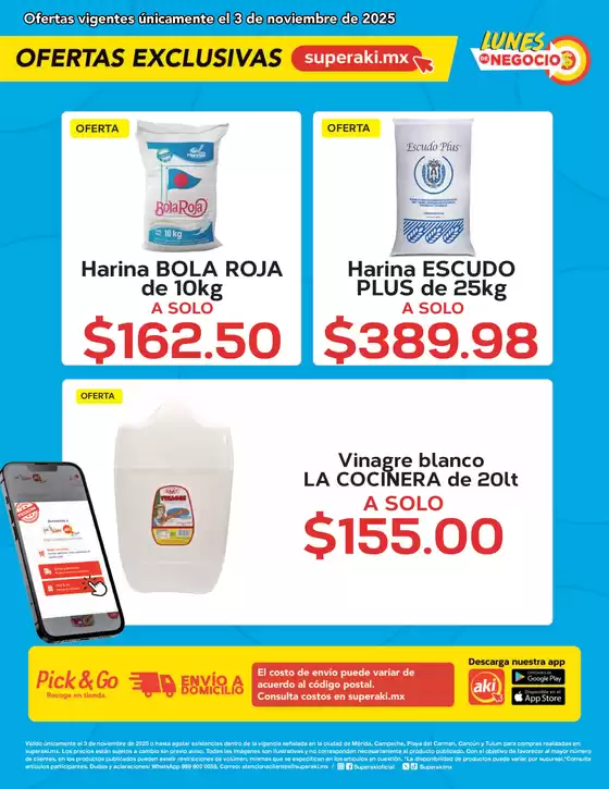 Catálogo Aki Gran Mayoreo en Paraíso | Ofertas Exclusivas | 2025-11-03T00:00:00.000Z - 2025-11-03T00:00:00.000Z