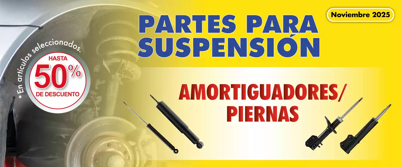 Catálogo Refaccionaria California en Ticul | Promos | 2025-11-04T00:00:00.000Z - 2025-11-30T00:00:00.000Z