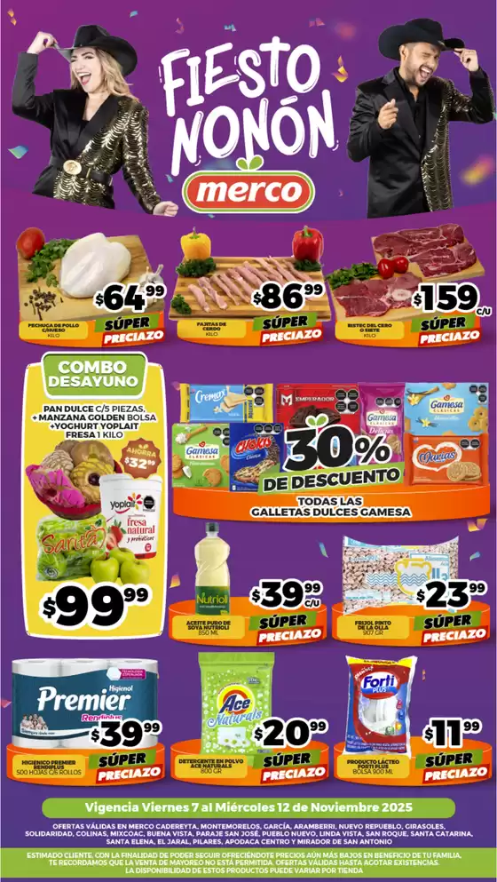 Catálogo Merco en Cuauhtémoc (CDMX) | Fiestononón - Merco 7 al 13 de noviembre | 2025-11-07T00:00:00.000Z - 2025-11-13T00:00:00.000Z