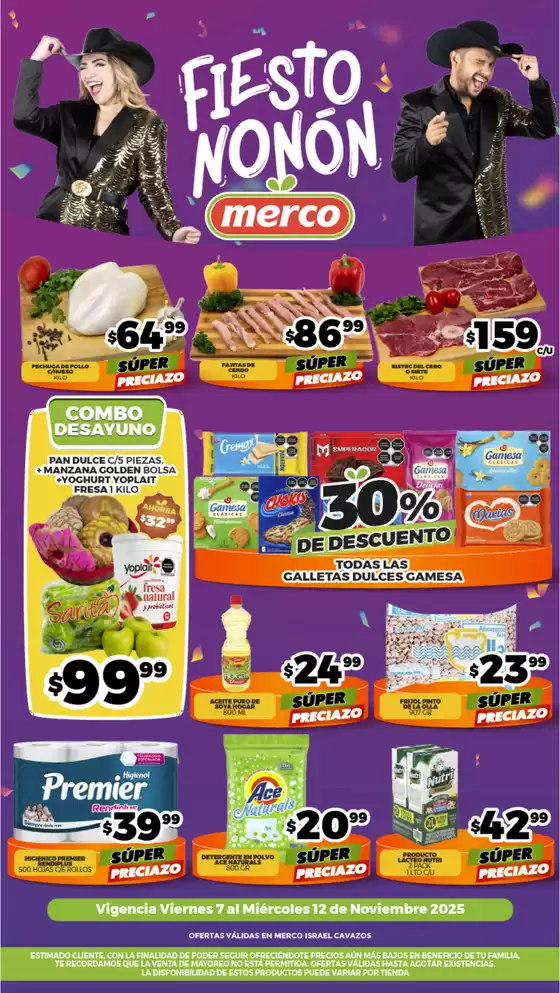 Catálogo Merco en Cuauhtémoc (CDMX) | Fiestononón - Merco 7 al13 de noviembre | 2025-11-07T00:00:00.000Z - 2025-11-13T00:00:00.000Z