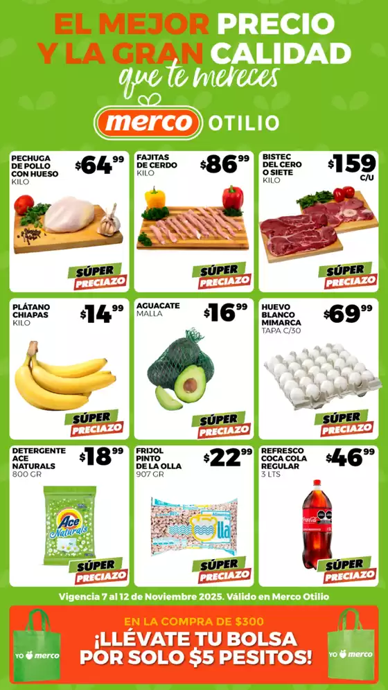 Catálogo Merco en Cuauhtémoc (CDMX) | Merco - El mejor precio y la gran calidad que te mereces | 2025-11-07T00:00:00.000Z - 2025-11-12T00:00:00.000Z