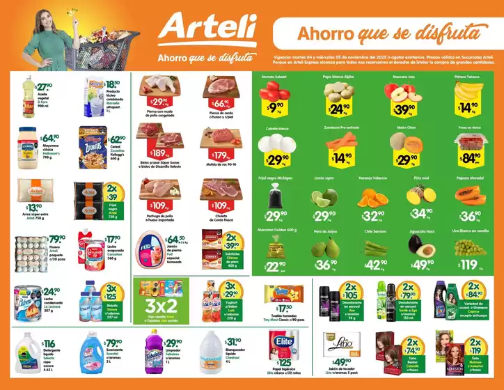 Catálogo Arteli en San Martín Hidalgo | Ofertas Arteli | 2025-11-04T00:00:00.000Z - 2025-11-05T00:00:00.000Z