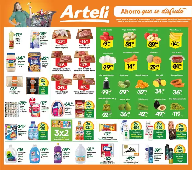 Catálogo Arteli en San Martín Hidalgo | Ofertas principales para ahorradores | 2025-11-04T00:00:00.000Z - 2025-11-05T00:00:00.000Z