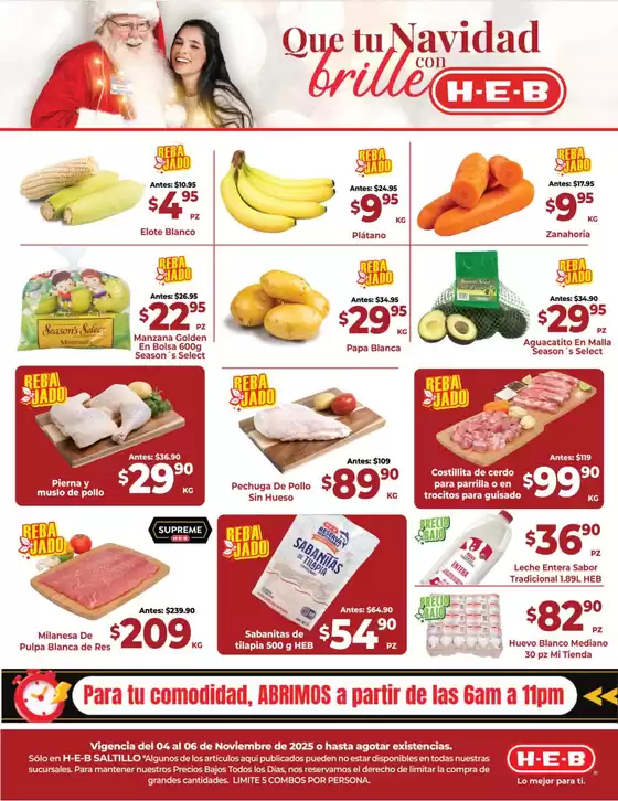 Catálogo HEB en San Martín Hidalgo | Ofertas principales y descuentos | 2025-11-05T00:00:00.000Z - 2025-11-06T00:00:00.000Z