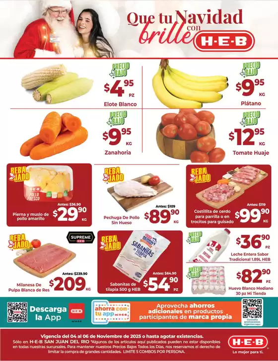 Catálogo HEB en San Martín Hidalgo | Ofertas principales para ahorradores | 2025-11-05T00:00:00.000Z - 2025-11-06T00:00:00.000Z