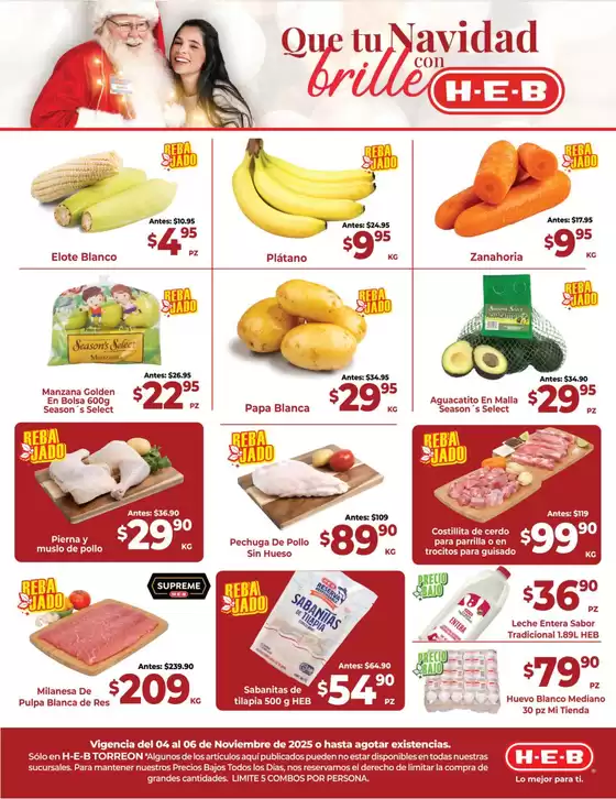 Catálogo HEB en San Martín Hidalgo | Excelente oferta para cazadores de gangas | 2025-11-05T00:00:00.000Z - 2025-11-06T00:00:00.000Z