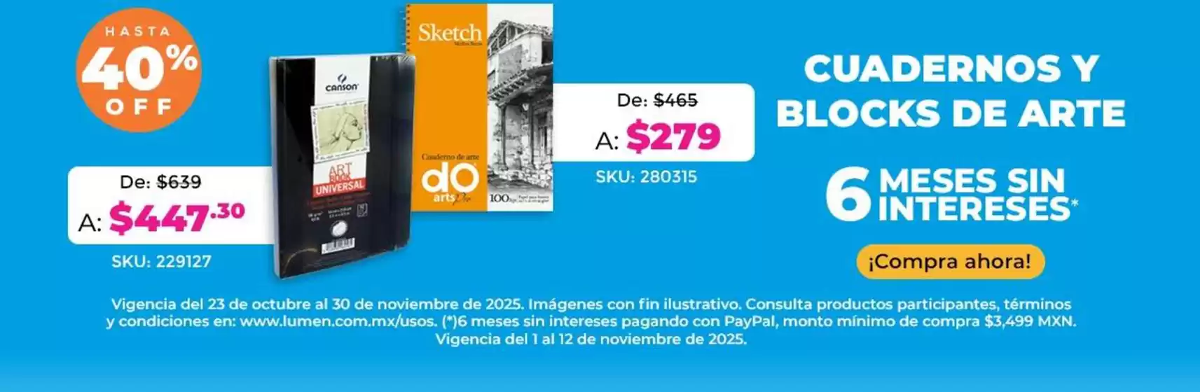 Catálogo Lumen en Santiago de Querétaro | Promos | 2025-11-05T00:00:00.000Z - 2025-11-30T00:00:00.000Z