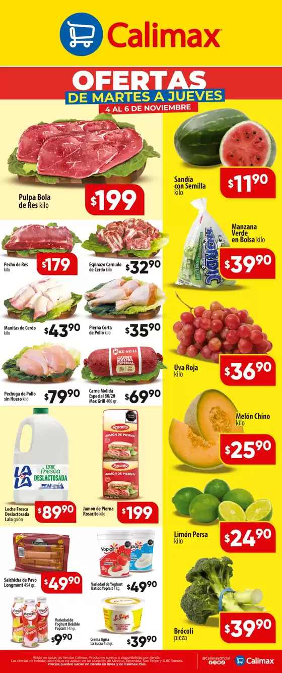 Catálogo Calimax en García | Calimax Ofertas Martes-Jueves | 2025-11-04T00:00:00.000Z - 2025-11-06T00:00:00.000Z