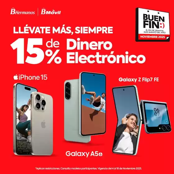 Catálogo B Hermanos | Ahorra ahora con nuestras ofertas | 2025-11-04T00:00:00.000Z - 2025-11-18T00:00:00.000Z