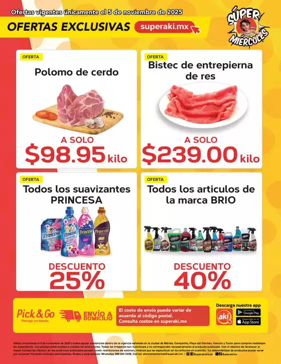 Catálogo Aki Gran Mayoreo en García | Ofertas Exclusivas | 2025-11-05T00:00:00.000Z - 2025-11-05T00:00:00.000Z